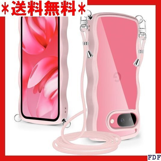 ☆人気商品☆ B016 Google Pixel 9A ケース クリア ショル し可能 長さ調整可能 ワイヤレス充電対応 272