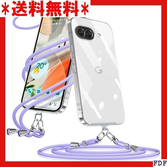 ☆人気商品☆ B018 Google Pixel 9a ケース クリア ショル 可能 取り外し可能 落下防止 紛失防止 パ 227