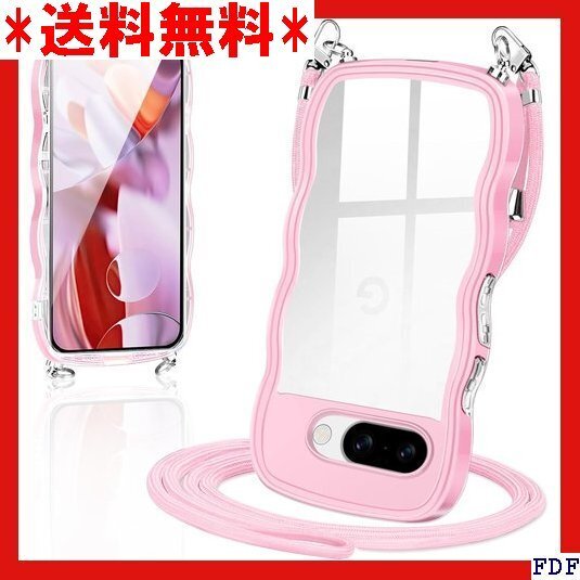 ☆人気商品☆ B018 Google pixel 9a ケース ショルダー ク ス 可愛い かわいい 韓国 透明 耐衝撃 260