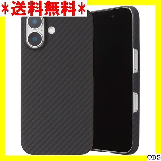 ☆人気☆ B021 Deff ディーフ iPhone16用 アラミド繊維 撃 量 カーボン風 調 ケース 6.1inch 1 8