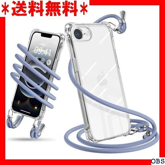☆人気☆ B022 iPhone 16e ケース ショルダー クリア アイ 整 り外し可能 落下防止 ワイヤレス充電対 クリ 49