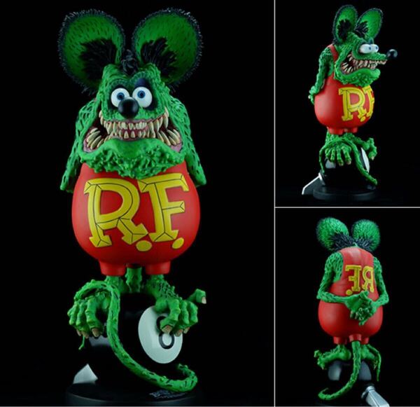 即決!早い者勝ち!廃盤 ratfink ソフビ フィギュア 8BALL ラットフィンク Acro MOONEYES