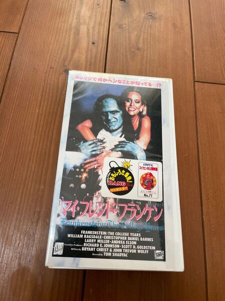 即決!DVD未発売■廃盤VHS■希少ビデオ■マイ・フレンド・フランケン(1991年)ウィリアム・ラグスデール クリストファー・バーンズ