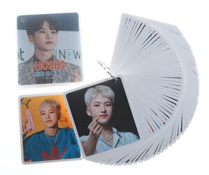 HOSHI ホシ グッズ 韓国語 単語カード 単語帳 63枚入 + ケース 付 Seventeen セブチ グッズ