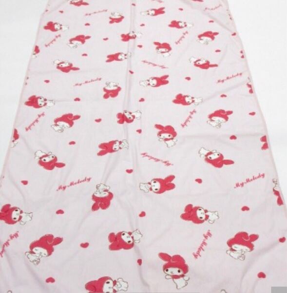 新品 マイメロディ 防水シーツ シングルサイズ 100x205㎝ ピンク色 パイル地 抗菌防臭 MY MELODY ロングサイズ兼用 サンリオ 匿名