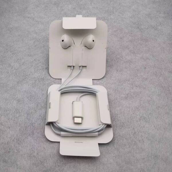 純正アップル USB-Cイヤフォン 正規品 有線イヤホン