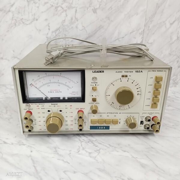 ●送料無料 LEADER AUDIO TESTER 192A/リーダー オーディオテスター 192A/測定器 計測器 リーダー電子