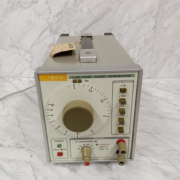 送料無料 LEADER AUDIO GENERATOR LAG-120B/リーダー オーディオジェネレーター LAG-120B/オシレーター 低周波発振器 リーダー電子 測定器