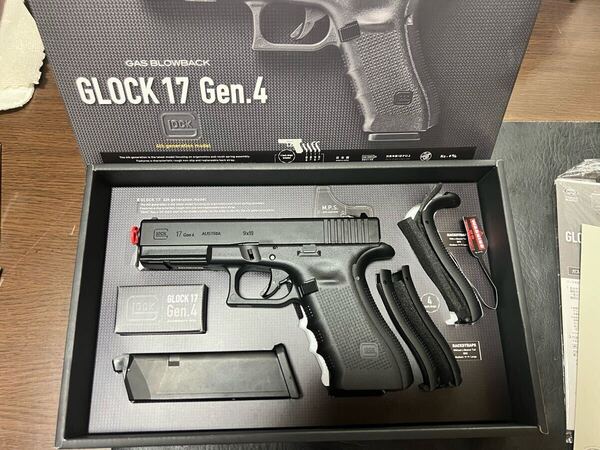 美品 東京マルイ GLOCK 17 Gen.4 ガスブローバック グロック17