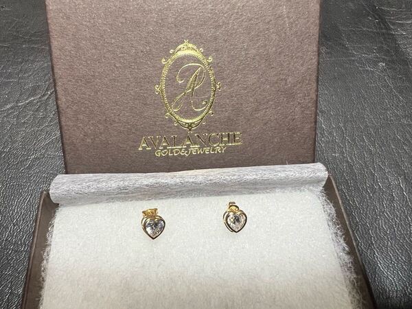 送料無料 本物未使用 14K AVALANCHE GOLD&JEWELRY ピアス 14金 アヴァランチ アバランチ