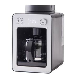 送料無料(美品)siroca(シロカ) コーヒーメーカー SC-A351 全自動コーヒーメーカー 動作品(S-48)
