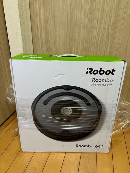 送料無料 (動作品)美品 iRobot ロボットクリーナー ルンバ641 ブルーシルバー 動作良好 (S-31)