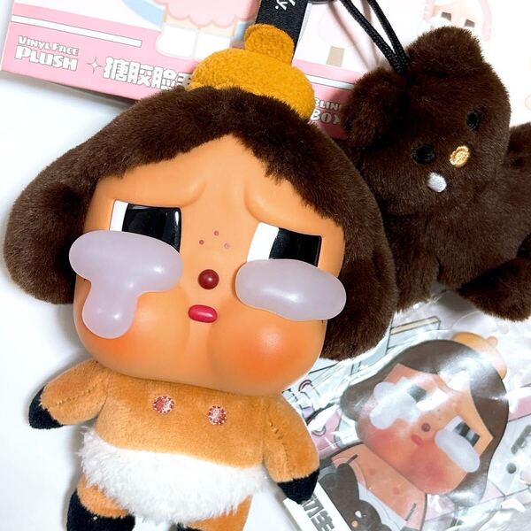 国内正規品 POPMART クライベイビー シークレット CRYBABY CRYING AGAIN Secret Baby brown ぬいぐるみ ぬいぐるみキーホルダー CRY BABY