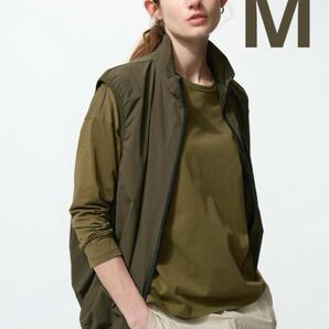 UNIQLO ユニクロ エアリズムコットンT 長袖 オリーブ レディース M