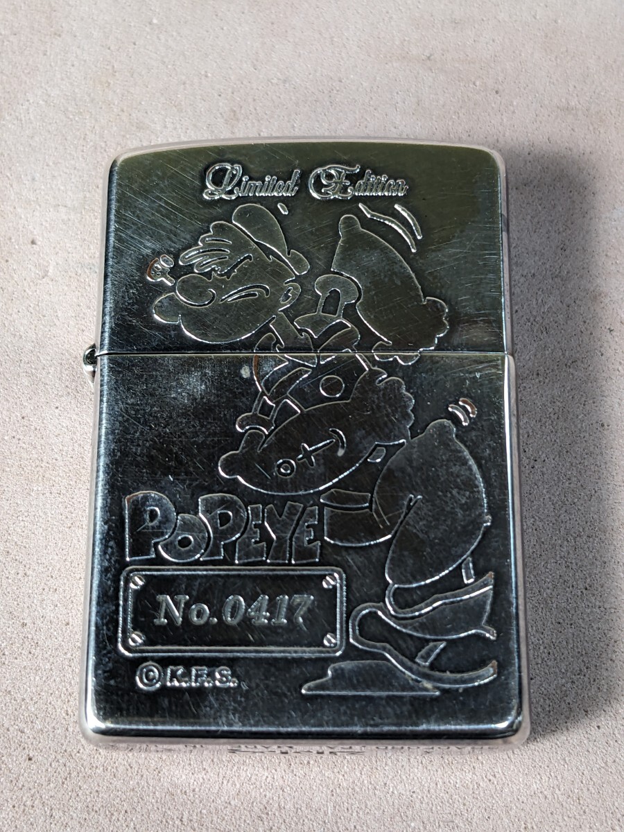 ポパイ オリーブ ZIPPO 新品