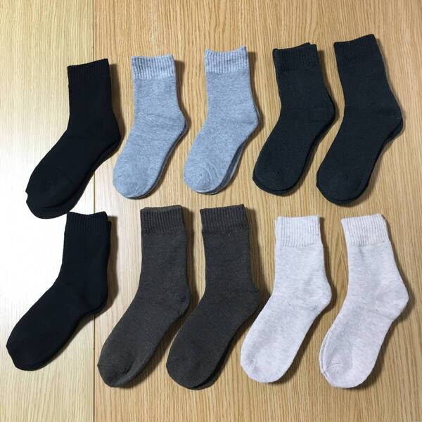 (10足分) 靴下 レディース ソックス 冬 厚手 防寒 カジュアル アウトドア 小さめ