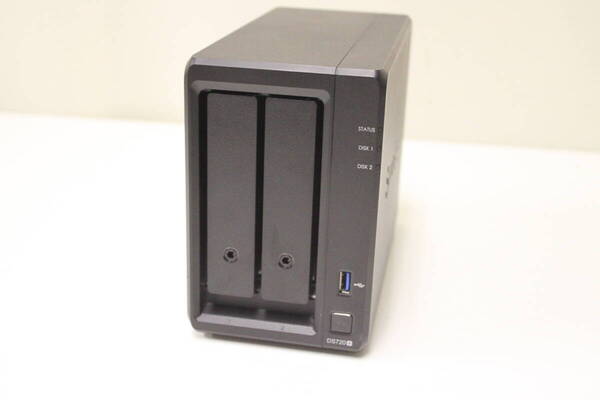 C466 送料無料 Synology シノロジー DS720+ 純正メモリー4GB キャッシュ用純正M2 SSD 400GB(SNV340-400G)/アダプター付き (HDDなし)