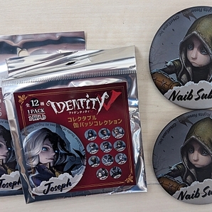 送料無料 2個セット 第五人格 イマーシブフォート IdentityV コレクタブル 缶バッチ 傭兵 ナワーブ・サベダー