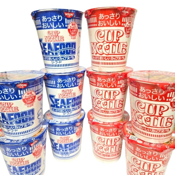 あっさりおいしいカップヌードル シーフード 60g×5 しょうゆ 57g×5 アソート10個 カップ麺 カップラーメン 日清食品 カップヌードル
