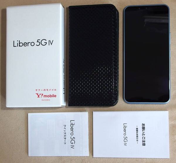 Libero 5G IV (A302ZT) Ymobile SIM Free 極美品 新品ケース付
