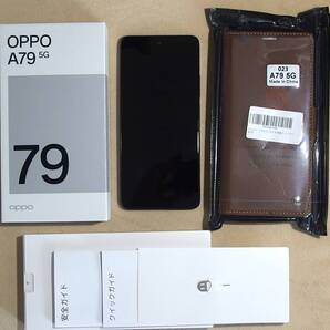Oppo A79 5G(CPH2557) Dual SIM Free 美品 手帳型ケース付き
