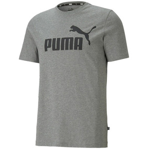 【新品】Mサイズ PUMA プーマ クルーネック Tシャツ 半袖 半そで ESS ロゴ 588737-02 ホワイト メンズ