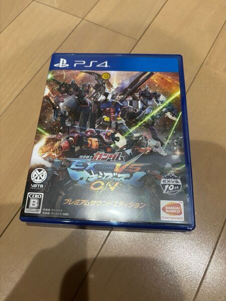 PS4ソフト ガンダム マキシブーストオン プレミアムサウンドエディション