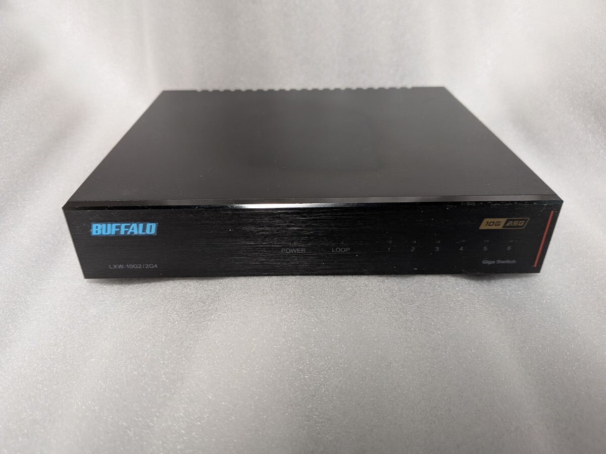 Buffalo Releases LXW-10G2/2G4 Switch: Two 10 GbE + Four 2.5