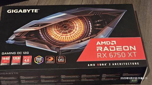 美品 Redeon RX6750XT GAMEING OC 12G