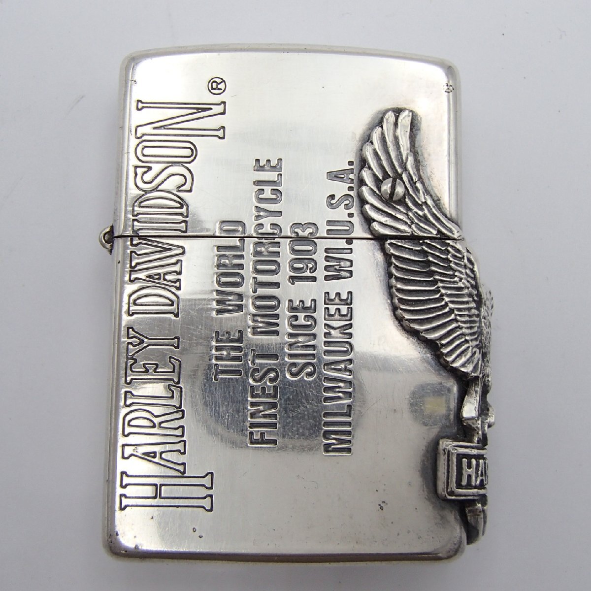 ZIPPO (ジッポ) HARLEY-DAVIDSON 限定 台座付 ZIPPO ケース付