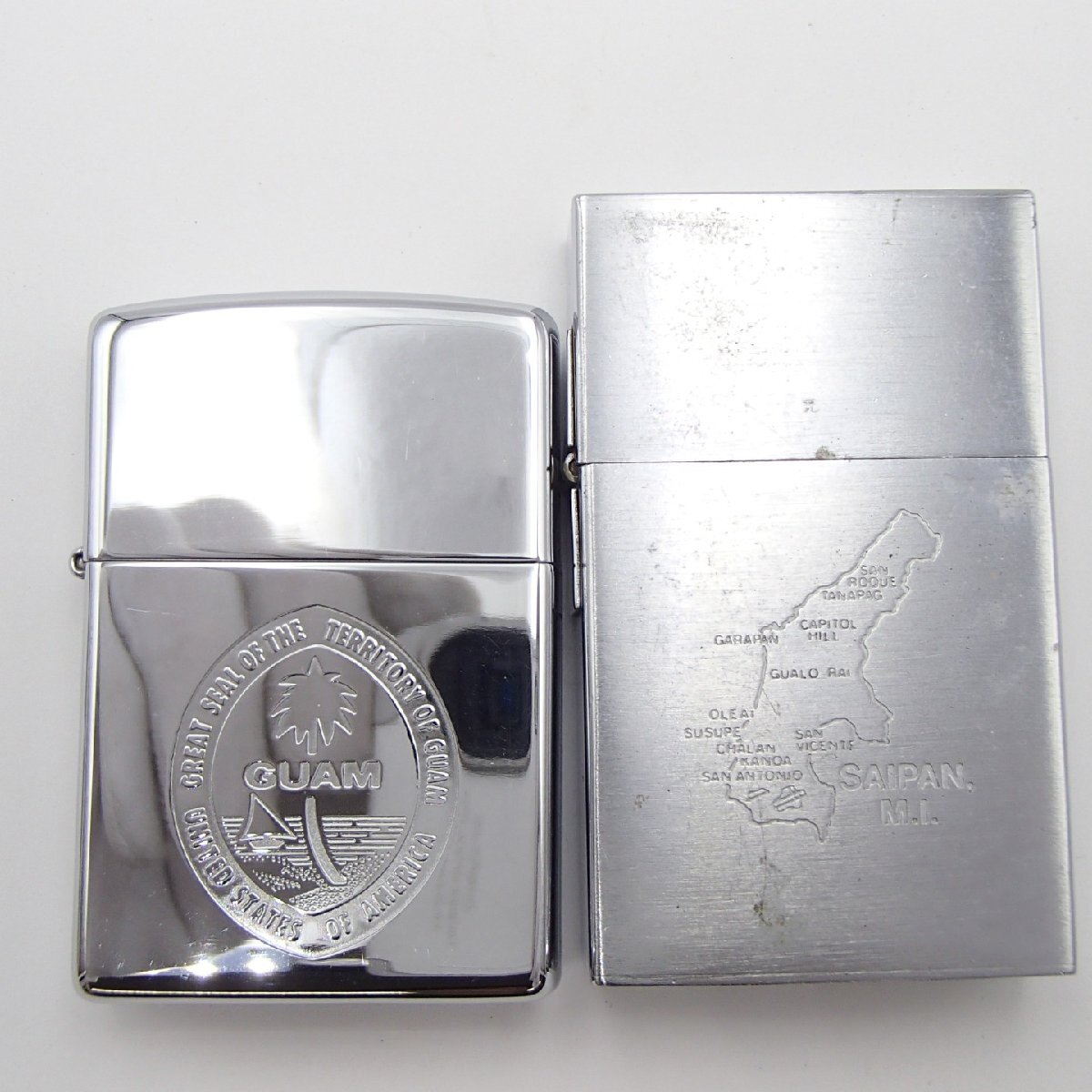 絶版/ヴィンテージ Zippo ジッポー 中古 2001年製造スクリム