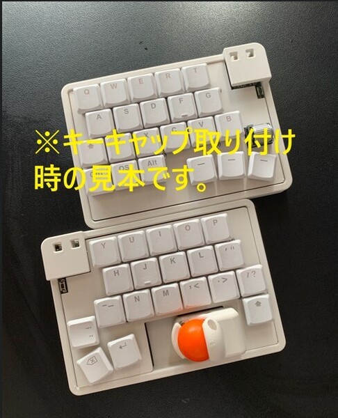 無線キーボード Zonkey(マットホワイト) ※roBa同様に使用可能です。