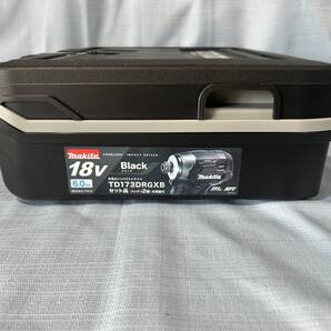 税込 送料無料 未使用 makita 充電式インパクトドライバ TD173DRGXB 黒 バッテリ2個+充電器 TD173 マキタ 純正品【A-157】