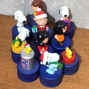 【即決/送料無料】SNOOPY スヌーピー ペプシボトルキャップ10個セットまとめ売り③ 中古 PEPSIドリンクノベルティ