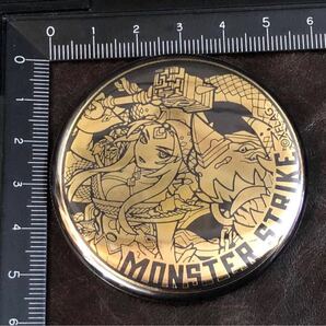 【アマゾン無在庫転売屋が3980円】モンスターストライク 終末を宣する者 エスカトロジー 金箔缶バッジ モンストくじC賞 Monster Strike