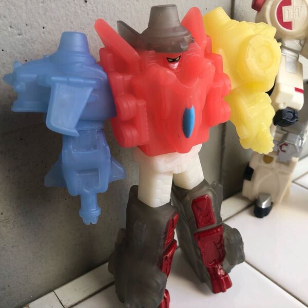 【即決/送料無料】パトレンジャー ルパンカイザーソフビフィギュア 16cm級プラスチックフィギュア 中古