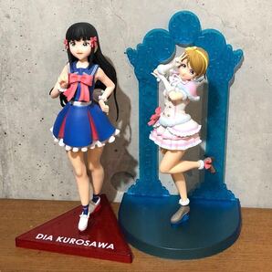 【即決/送料無料】Love Live! ラブライブフィギュア2個アソートセット 黒沢ダイヤ 小泉花陽 中古 ラブライブグッズ