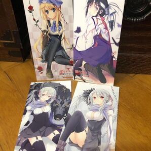 【Amazonで4910円】機巧少女は傷つかない マシンドールは傷つかない ゲーマーズキャンペーンしおりブックマーカー4枚セットまとめ売り 中古