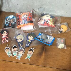 【即決/送料無料】ハイキュー!! キャラクターグッズ13個セットまとめ売り キーホルダー ストラップ チャーム 未使用