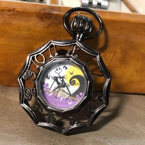 【即決/送料無料】The Nightmare Before Christmas ナイトメア・ビフォア・クリスマス ポケットウォッチ クォーツ 中古懐中時計 稼働品