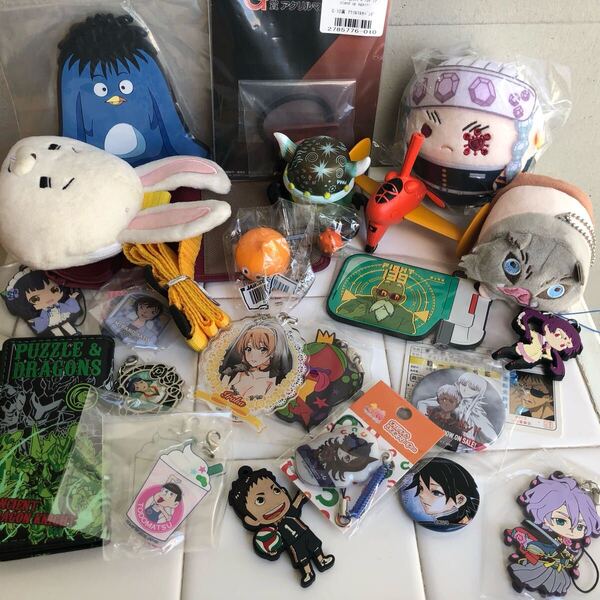 【即決/送料無料】アニメキャラクターグッズ雑貨25個アソートセットまとめ売り 中古 鬼滅 ドラゴンボール コナン 紙兎ロペ ジャンプ作品