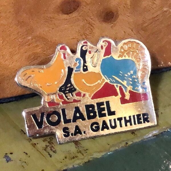 【即決/送料無料】 VOLABEL S.A. GAUTHIER PINS 中古 ヴィンテージメタルピンズ ピンバッジ