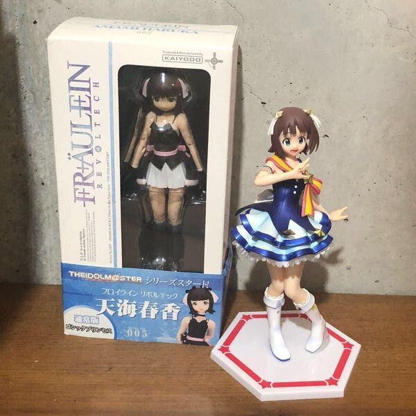 【即決/送料無料】THE IDOLM@STER アイドルマスター 天海春香フィギュア&フロイラインリボルテック 2個セットまとめ売り 中古