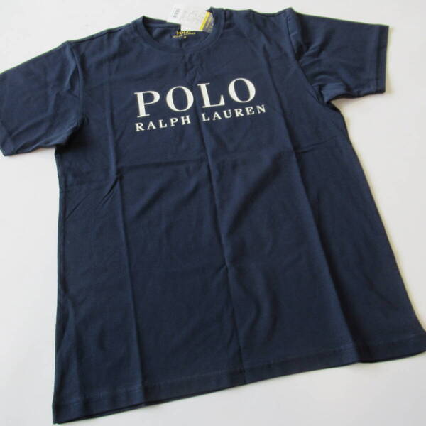 ■■202505即決■ ポロラルフローレン新品ネイビー半袖Tシャツ / ホームウェア M No.1