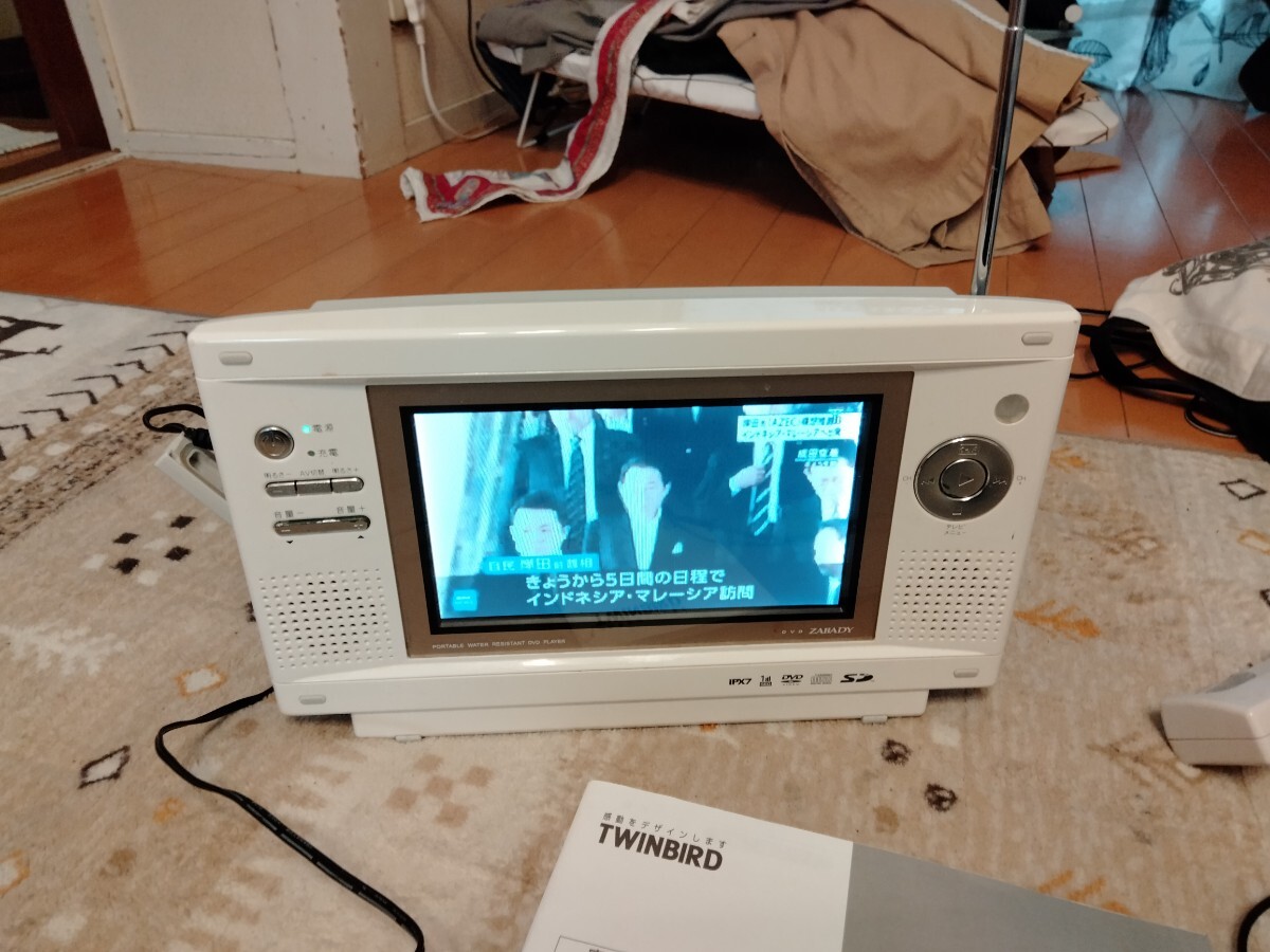 Yahoo!オークション -「twinbird zabady」(ポータブルテレビ