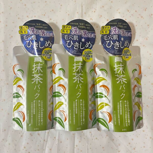 新品 pdc ワフードメイド 抹茶パック 3点セット