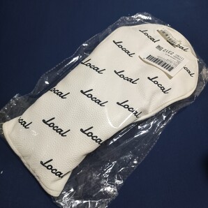Local GOLF / ホワイト ヘッドカバー ドライバー用 / 完売品 新品