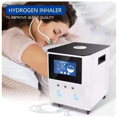 ☆ 水素吸入器 美品 3,000ml/min(水素 2,000ml 酸素1,000ml) 使用期間少し おまけ有り