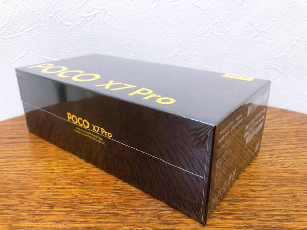 【27925】★新品未開封★Xiaomi シャオミ POCO X7 Pro 256GB(ROM) 8G(RAM) Yellow IMEI:867405078312504 SIMロック:なし