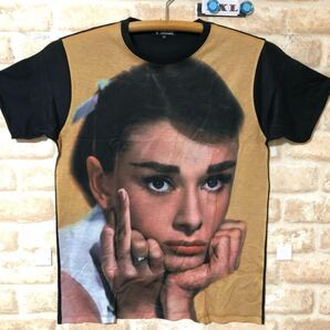 オードリー ヘプバーン パロディ おもしろ Tシャツ XLサイズ